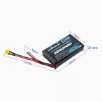 RadioMaster TX16S Remote Control with Lithium Battery 6200mAh Long Endurance 2S Control Power 7.4V
